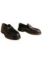 Jf-671 Men's Genuine Leather - Open-Toe Thick Sole Loafer Shoes - 7
