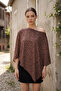 شال نسائي منقوش غير متماثل - 2