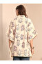 Off White Floral Cotton Shirt - 4