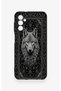 Samsung M13 Compatible Ethnic Wolf Pattern Silicone Case - 2