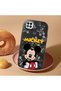 Poco C31 Compatible Case Camera Protector Black Silicone Couple Phone Case Character Patterned - 2