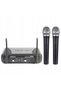 Set microfoane wireless VHF Receptor + 2 microfoane de mână - 2