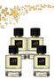 4 قطع من عطر فخار 100 مل
