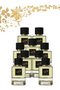 9 قطع من عطر فخار 100 مل