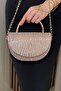 Women's Powder Glitter Chain Strap Evening Dress Bag - 3