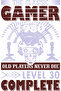 Men's Oversize T-Shirt Retro Gamer Level Completed Printed Digital Nostalgia Casual Comfortable Modern - 4