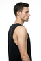 Men's Tank Top Sleeveless Sports Running Training Fitness Zero Sleeve Breathable Athlete Casual Summer Mnt3652-Bk - 4