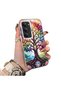 Redmi 15 5g Compatible Silicone Edge Hard Back Case Couple Phone Case with Tree Pattern