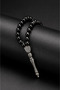 Biyotit Natural Stone Prayer Beads and Bracelet Set Medium Size Men's Premium Design - 7
