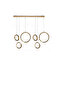 Crystal Double Ring Pendant 909