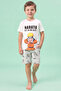 Naruto Print Shorts Pyjama Set