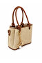 Women's Star and Pearl Decorated Accessory Gift Hand and Shoulder Bag - 4