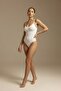 Women's 2 Size Slimming 3-Piece Gathering Corset - 3