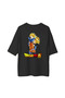 Men's Oversize T-Shirt Anime Character Printed Graphic Patterned Relaxed Fit Casual Wear Modern Stylish - 2
