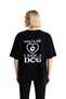 Women's Oversize Dog Print T-Shirt Short Sleeve Round Neck Relaxed Fit Casual Wear Modern Stylish