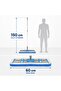 Microfiber Flat Mop with Adjustable Stainless Steel Handle – 360° Rotating Head, Washable Refill Pads, Wet & Dry Floor Cleaning Mop for Home, Kitchen & Office - 2