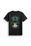 Women's Graphic Printed Music Themed Retro T-Shirt Short Sleeve Round Neck Relaxed Fit Casual Modern - 2