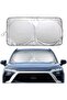Nalanda Foldable Storage Bag Windshield Sun Shade for Car Front Windshield Sunshade Cover Effective Sun and Uv Blocker