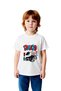 Children's Police Patrol Graphic Printed Short Sleeve Round Neck T-Shirt 100% Cotton Comfortable Casual