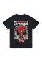 Children's Hip Hop Music Culture Printed T-Shirt Dynamic Design Bold Typography Relaxed Fit Casual Modern - 2