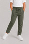 Boys' Lace-Up Jogger Sweatpants with Elastic Waist and Pockets, Comfortable Fit, Casual Sports Trousers - 5