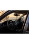 Car Rearview Mirror Ornament with Black Mask Figure – Decorative Metal Auto Accessory