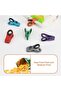 5-pack of light blue food sealing clips - 5