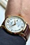 Pl002M Leather Men's Wristwatch with Strap - 6