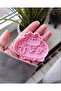 Cat-Shaped Donut Cookie Mold 2-Piece Set with Stamp and Stamping Tool - 3