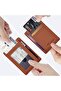 Front Pocket Minimalist Leather Slim Wallet RFID Blocking Medium Size - 3