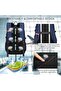 Anti-Theft Laptop Backpack USB Travel Computer Backpack College Bookbag School Backpack - 5