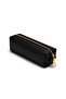 Vegan Leather Zippered Pen Holder