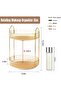 360 Rotating Makeup Organizer for Vanity, Bathroom Countertop Organizer Spinning Perfume Organizer, - 2