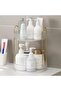360 Rotating Makeup Organizer for Vanity, Bathroom Countertop Organizer Spinning Perfume Organizer, - 3