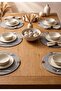 6-Piece Plate Set, American Service Presentation Service Tableware Dowry Organizer