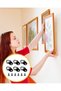 30 steel photo hooks with screws, triangular ring steel photo frames, suitable for hanging clocks, oil paintings, artworks, photo frames, photos, etc. - 4