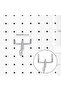 Wall hooks - 30 pieces - 10 cm and 5 cm - 2