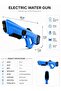 Electric Water Gun – Automatic Absorption, One-Click Shooting, Ultra-Long Range Blaster | Blue - 7