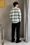 Men's Plaid Lumberjack Shirt Comfortable Fit Long Sleeve Double Pockets Button down Casual Shirt - 3