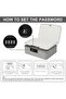 Double-layer combination lock medicine box. - 4