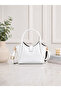 Lina Women's Handbag and Shoulder Bag with Buckle Detail and Adjustable Strap - 3