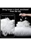Synthetic Down Pillow Insert, 20x20 Down Alternative Throw Pillow Insert. Ultra Soft Fluffy - 2