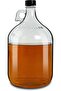 Glass Pitcher with Handle & Black Plastic Screw Lids Leak Proof, Versatile Glass Pitcher, Glass Wate