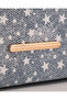 Women's Chain Strap Clutch Bag with Charm Detail - 5