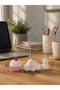 Cute White Teddy Bear Note Holder Photo Holder Desktop Decorative Note Holder Office Gift - 3