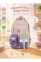Girl's Primary School Orthopedic 3-Piece Set Pen Holder Lunch Bag 3 Compartments Ice Cream - 8