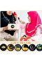 90 قطعة من ملصقات عيد مبارك ورمضان كريم، 9 تصاميم دائرية لبطاقات هدايا العيد السعيد - 4