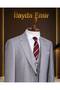 Slim Fit Grey Men's Suit – 3-Piece Classic Suit with Vest – Groom Suit, Wedding & Special Occasion - 3