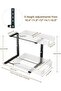 2 Pack Under Sink Organizer, 2-Tier Pull Out Cabinet Organizer, Elegant Acrylic Under Sink Storage S - 2
