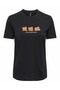 Women's Black Onlteresa Reg S/S Teddy Top Rs Jrs T-Shirt